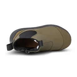 Børn s Silja Gummistøvler 295 Dark Olive