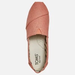 Dame Canvas Alpargata Espadriller Lyserød