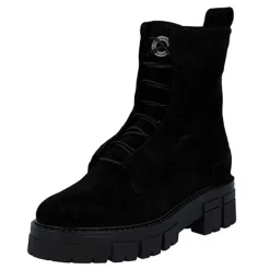 Dame Casjida Blonder Støvler Black Suede