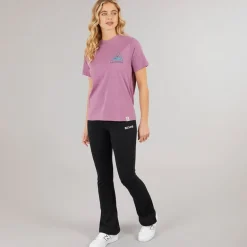 Dame Gesa Flared Leggings Sort