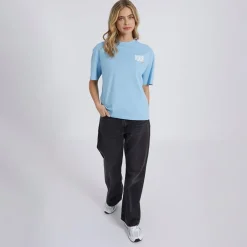 Dame Nanala T-shirt Lyseblå