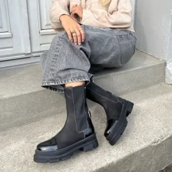 Dameskoene The Belive Støvler 038 Black Patent