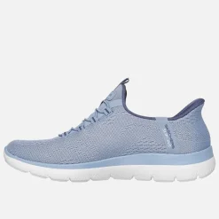 Dame slip-in Summits sneakers Blå