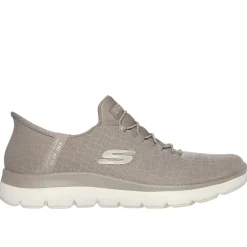 Dame Summits Classy Night Slip-In Sneakers Naturlig