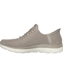 Dame Summits Classy Night Slip-In Sneakers Naturlig