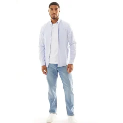 Herre Chris SQ 957 Relaxed Fit Jeans Blå Denim