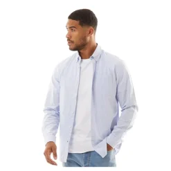 Herre Classic Oxford Langærmet shirts Blå