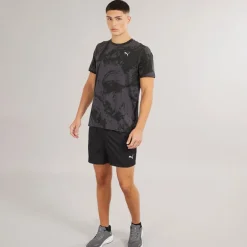 Herre Essentials Lille Logo 5 Tommer Vævede Shorts Sort