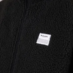 Herre Fleece Jakke Sort