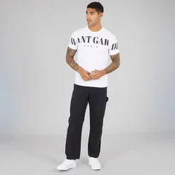 Herre Kryptisk T-Shirt Hvid