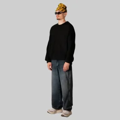 Herre Kurt Koi Levering Sweater Sort