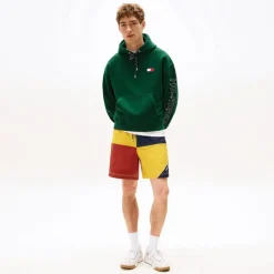 Herre Pullover Hættetrøje Ornamental Grøn