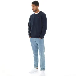 Herre Rundhals Sweatshirt Mørk Safir