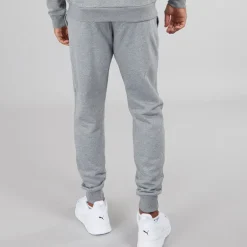 Herre UA Rival Fleece Joggingbukser Castlerock Lys Heather/​Hvid