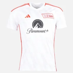 Herre UNB Union Berlin 24/​25 udebane trøje Hvid/​Vivid Red