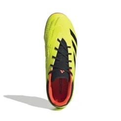 Junior Predator Elite FG Fodboldstøvler Fast Ground Team Solar Gul 2/​Core Sort/​Solar Rød