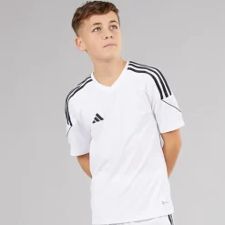Junior Tiro 23 League T-shirt Hvid/​Sort