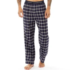Mænd FC Flannel Bukser Marine/​Sten