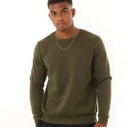 Sweatshirt til Herre Khaki Retina